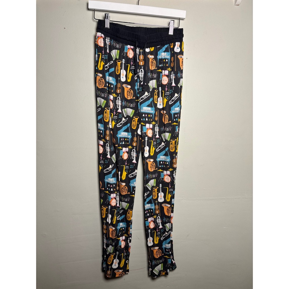 Little Sleepies Bamboo Pajama Pants Musical Instruments Lunaluxe M
